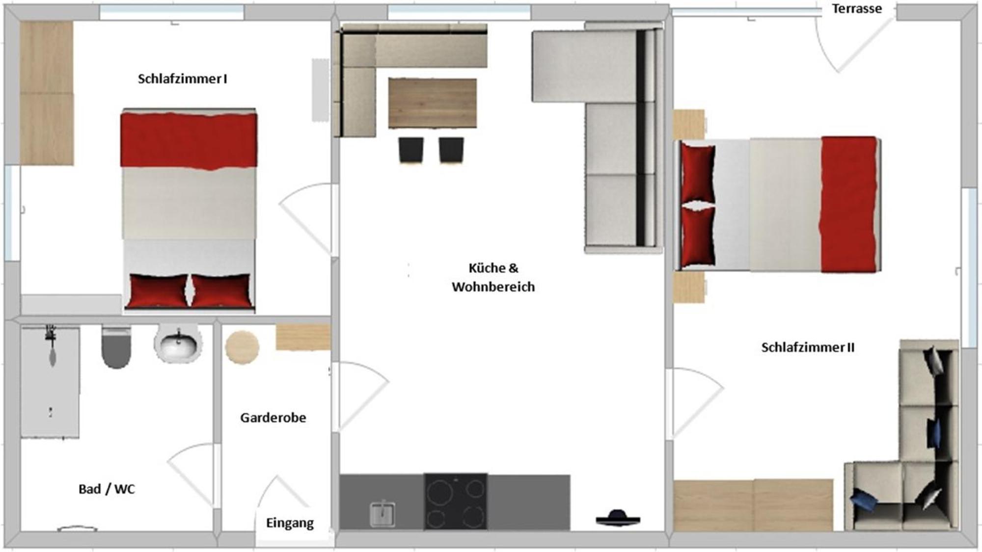 Appartement Krahlehen ฟิลซ์โมส ภายนอก รูปภาพ